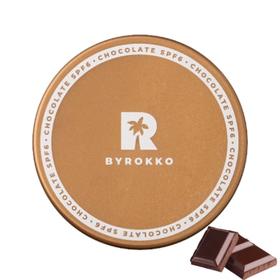 BYROKKO Įdegio kremas su šokoladu SHINE BROWN CHOCOLATE SPF 6