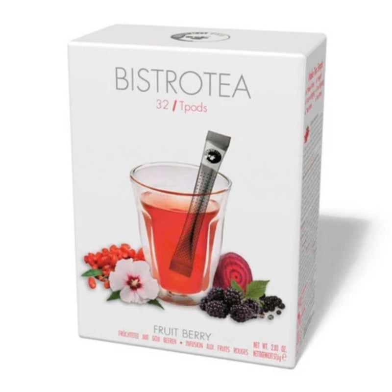 BISTRO TEA FRUIT BERRY TEA STICKS, Ekologiška Vaisinė Arbata su Goji Uogomis, 15 Arbatos Lazdelių, Ajurvedinė arbata, Arbata imunitetui, Atpalaiduojanti arbata, Arbata svorio mažinimui
