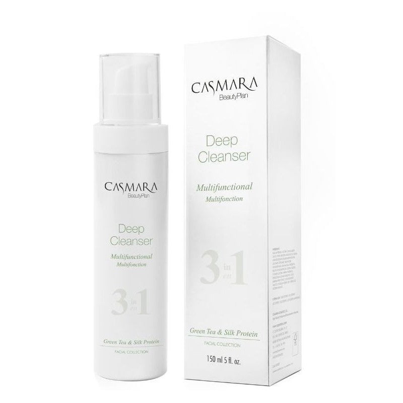 Casmara Deep Cleanser, veido odos prausiklis su žaliąja arbata 150 ml