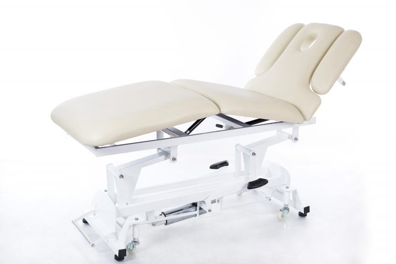masažo stalas SPA pedikiūro gultas Hydro 3 Beige su hidrauliniu reguliavimu