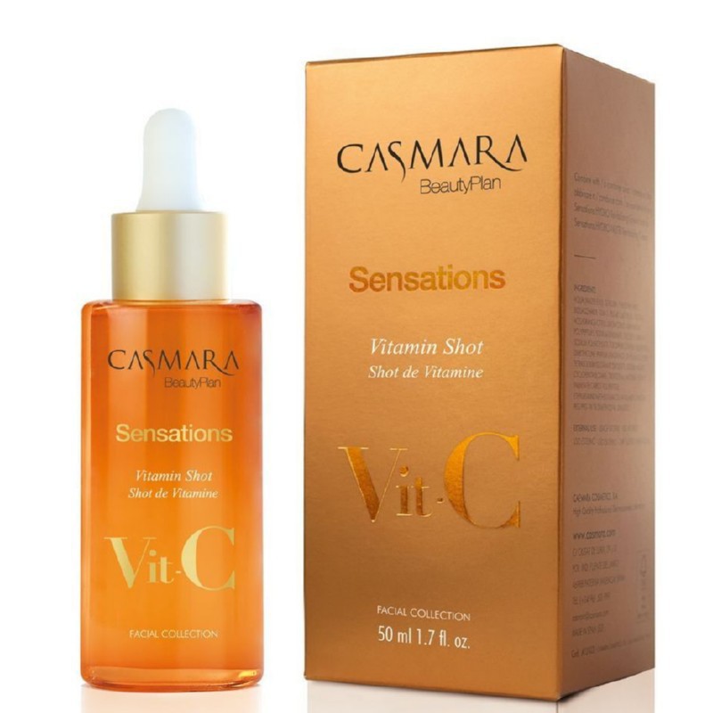 Casmara Vitamin Shot serum, veido serumas su vitaminu C