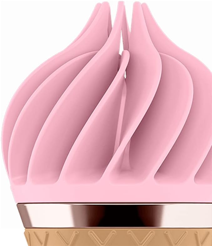 Ledų formos klitorio stimuliatorius, moteriškas vibratorius, sekso žaislai suaugusiems - Satisfyer Sweet Treat Spinnator Ice Cream Clitoral Stimulator