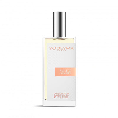 YODEYMA White Summer Kvepalai 50 ml baltame buteliuke su sidabriniu dangteliu
