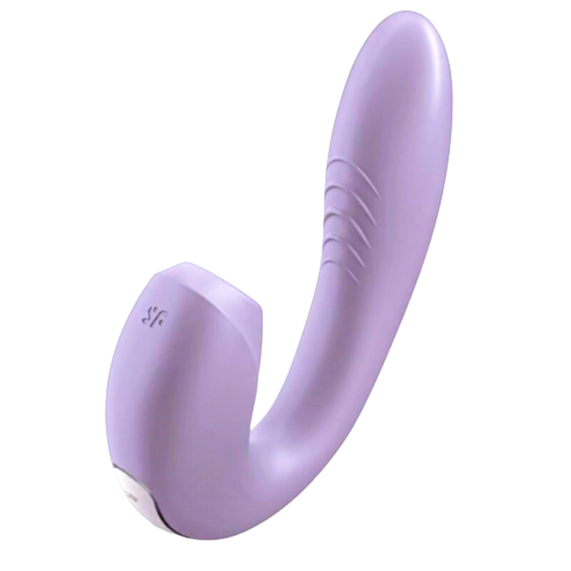 Galingas Vakuuminis Klitorio vibratorius su nuotolinio valdymo funkcija - Satisfyer SUNRAY Air Pulse stimulator vibrator