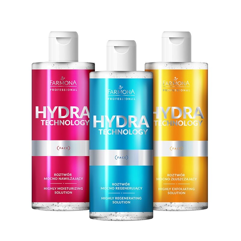 HydraFacial Solutions Tirpalų Rinkinys 3in1 HYDRA TECHNOLOGY, Drėkina, Šveičia ir Regeneruoja veido odą