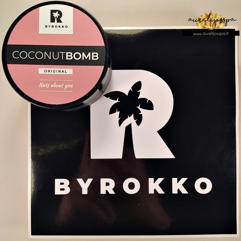 Maitinanti plaukų kaukė su kokosų aliejumi - BYROKKO