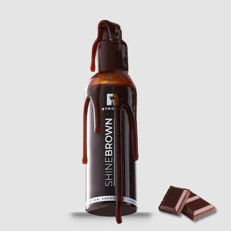 Įdegio aliejus su šokoladu BYROKKO Shine Brown Chocolate Tanning Oil