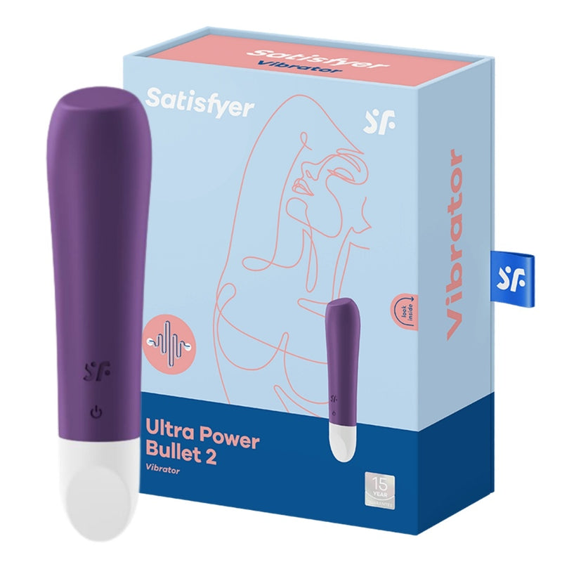 Galinga vibruojanti kulka klitorio ir G taško stimuliacijai ir masturbacijai - Satisfyer Ultra Power Bullet 2 Vibrator