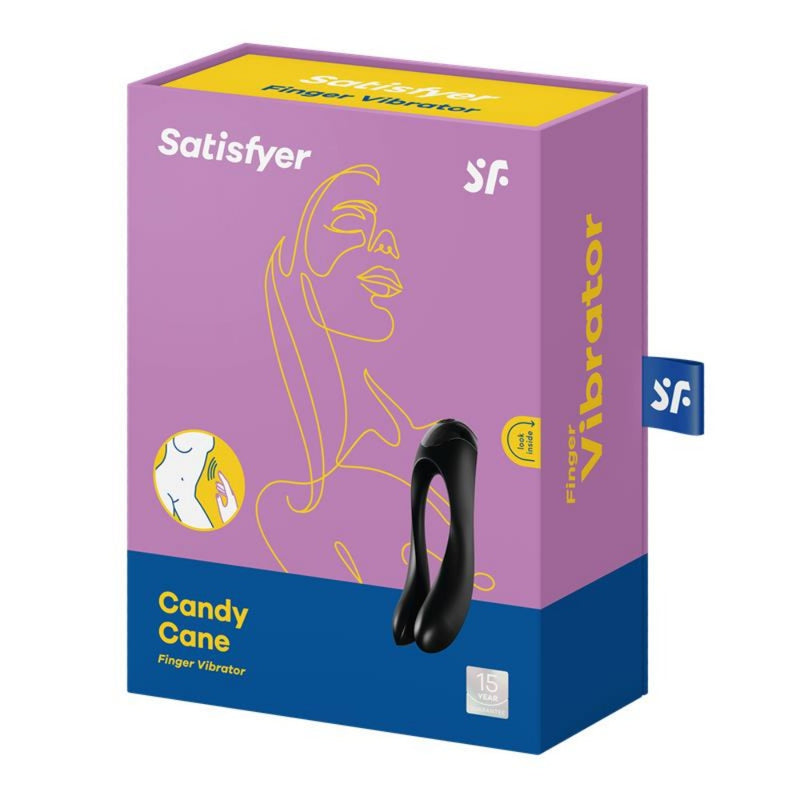 Kompaktiškas ir Galingas Klitorio Vibratorius solo ir porų sekso žaidimams - Satisfyer Candy Cane Vibrator