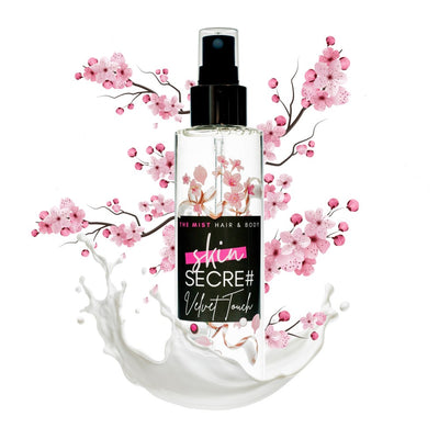 Parfumuota Kūno ir Plaukų dulksna | Gėlių kvapo kvepalai - Skin Secret