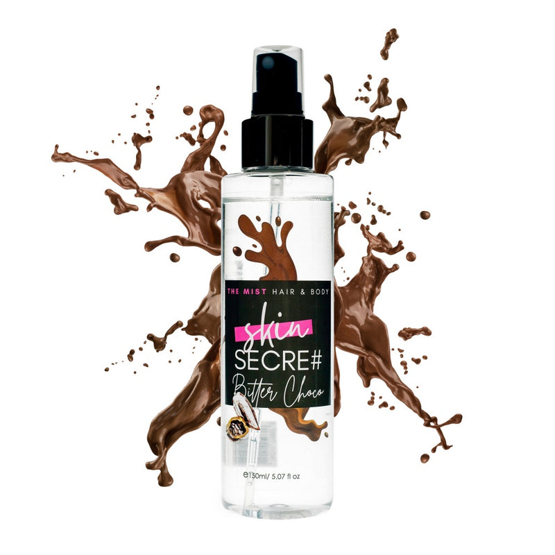 Parfumuota Kūno ir Plaukų dulksna | Šokolado kvapo kvepalai - Skin Secret