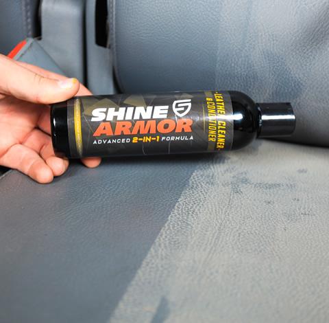 Shine Armor Leather Cleaner and Conditioner Automobilio salono Odos valiklis - Kondicionierius su nano danga