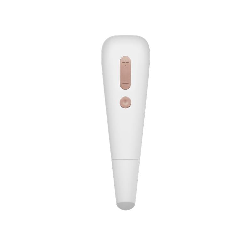 Klitorio vibratorius su vakuuminiu siurbimu - Satisfyer Number Two Air Pulse Stimulator
