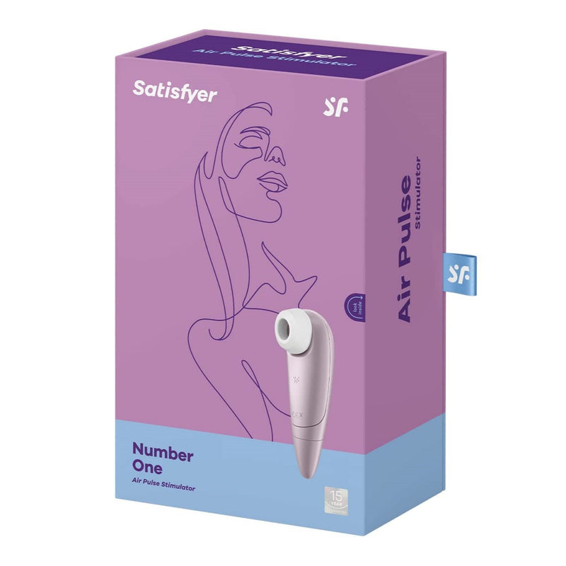 Vakuuminis klitorio stimuliatorius su vibravimo funkcija - Satisfyer Air Pulse Number One
