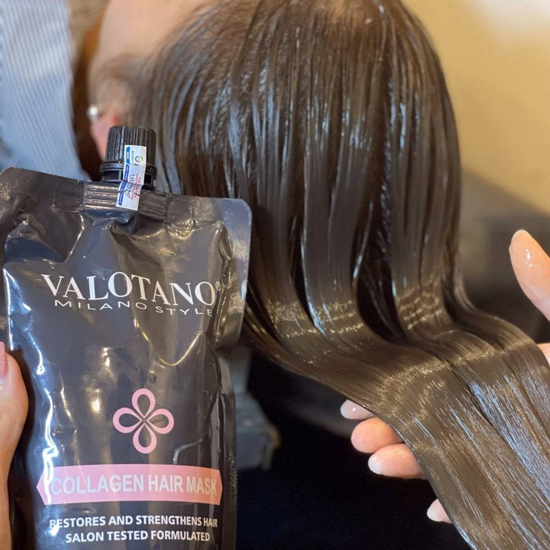 Kolageno Plaukų Kaukė su vitaminu E - VALOTANO