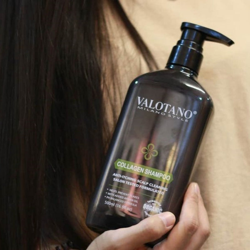 Šampūnas su Kolagenu sausiems plaukams - VALOTANO