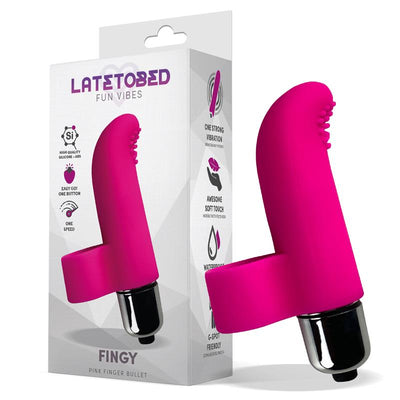 Vibruojantis antpirštis klitorio stimuliacijai - LATETOBE