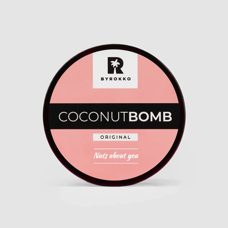 BYROKKO Coconut Bomb Plaukų kaukė su kokosų aliejumi, sausiems ir pažeistiems plaukams